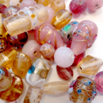 50 Qty 6 - 20mm Indian Glass Beads Peridot, Royal,..